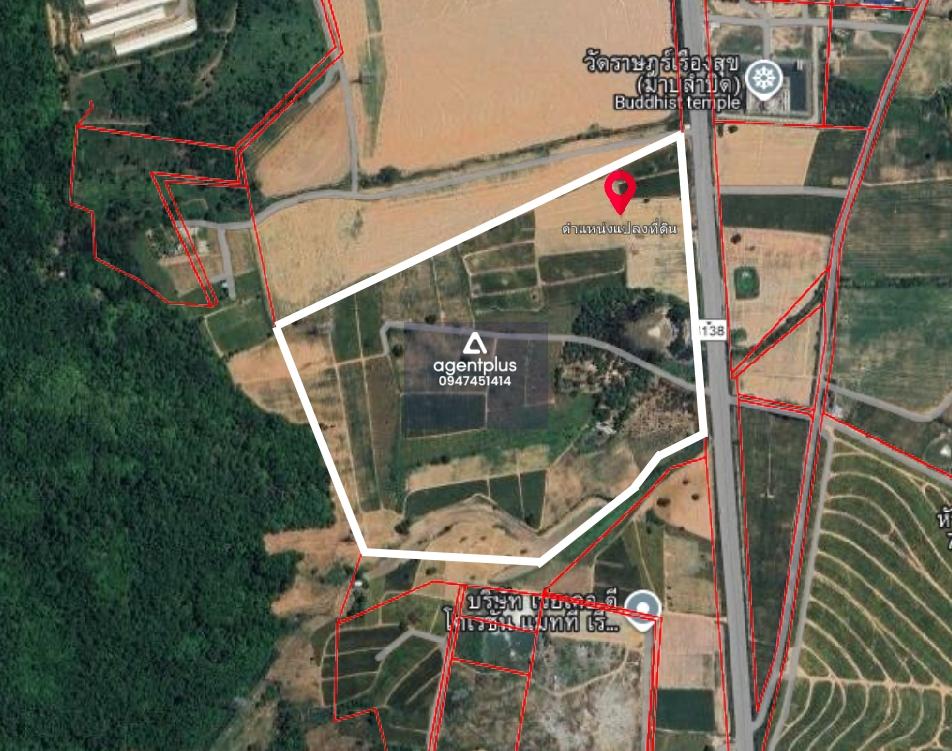 ให้เช่าที่ดินติดถนน 3138 บ้านบึง ชลบุรี