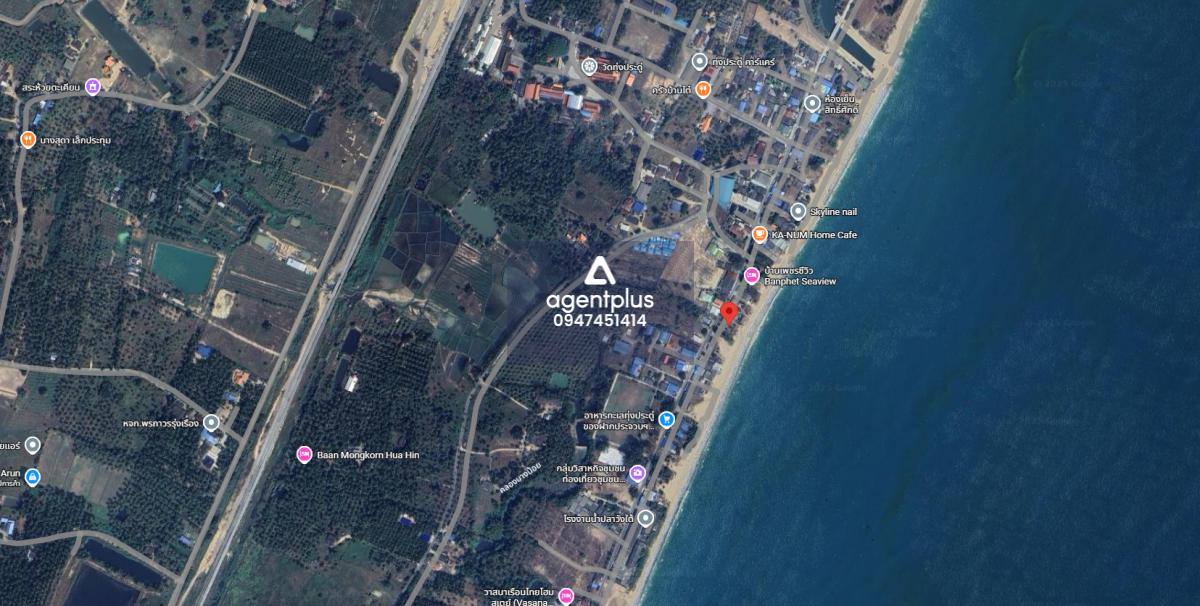 *ขายที่ดินติดทะเล หาดทับสะแก (ไม่มีถนนกั้น) ประจวบคีรีขันธ์