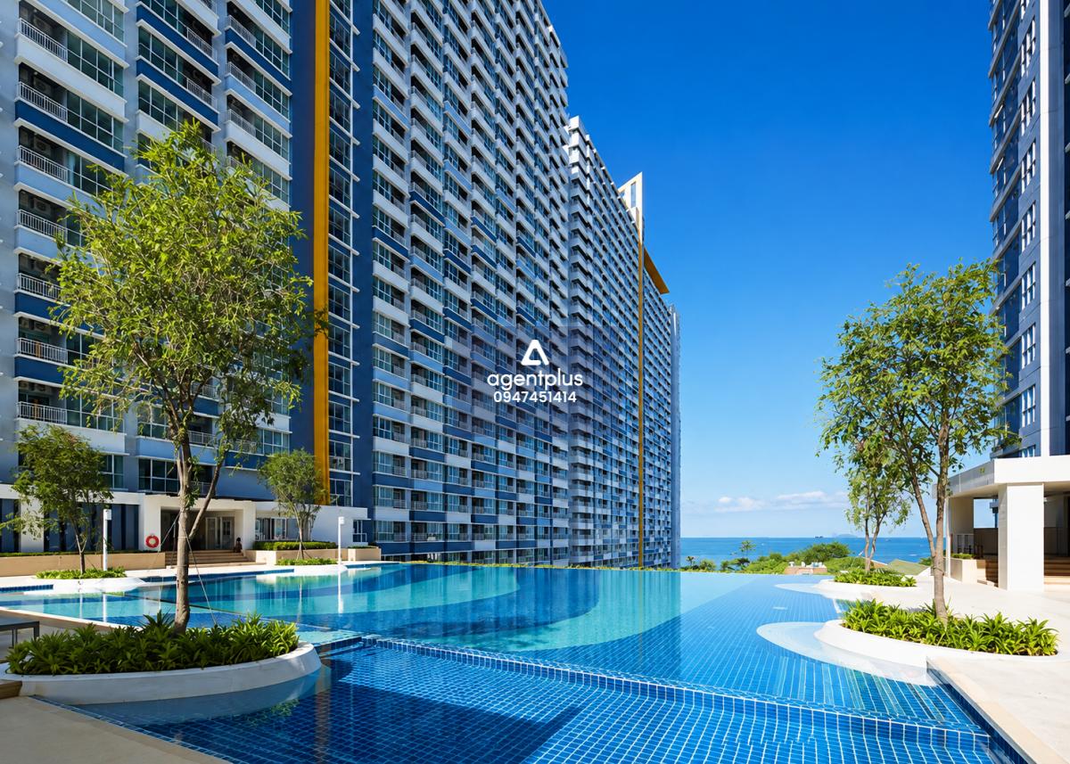  ขายคอนโด 2 ห้องนอน วิวสวย จอมเทียน พัทยา ใกล้ชายหาด