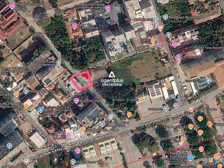 ขายที่ดิน แปลงหัวมุม ในซอย ทำเลเขาพระตำหนัก ซอย 5 ใกล้หาดยินยอม 2 นาที พัทยา