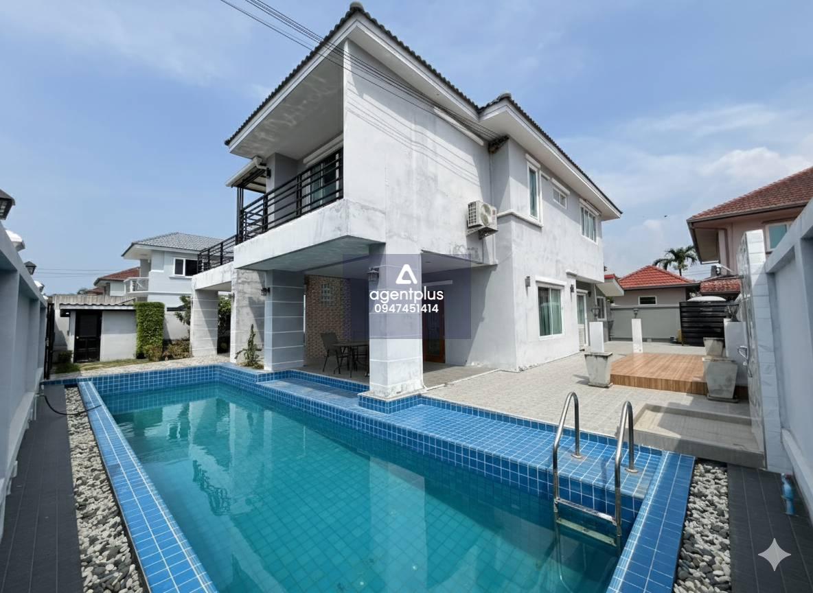 ขายบ้านเดียวรีโนเวทใหม่ พร้อมสระว่ายน้าส่วนตัว 104 ตารางวา วิวพอยท์วิลเลจ จอมเทียน