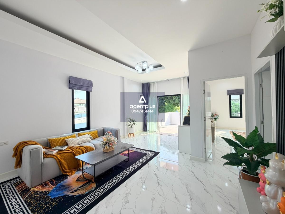 ขายบ้านเดี่ยวมือ 1 สร้างใหม่ บิ้วอินครบทุกห้องพร้อมหิ้วกระเป๋าอยู่ได้เลย ทำเลห้วยยายมุก พัทยา