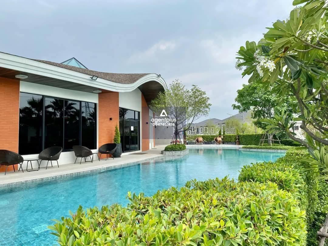 บ้านสวยในโครงการ ราคาพิเศษ  ศุภาลัยพาร์ควิว สุขุมวิท ทุ่งกลม ตาลหมัน พัทยา  หลังมุม แบบบ้านขนาดใหญ่สุดของโครงการ 