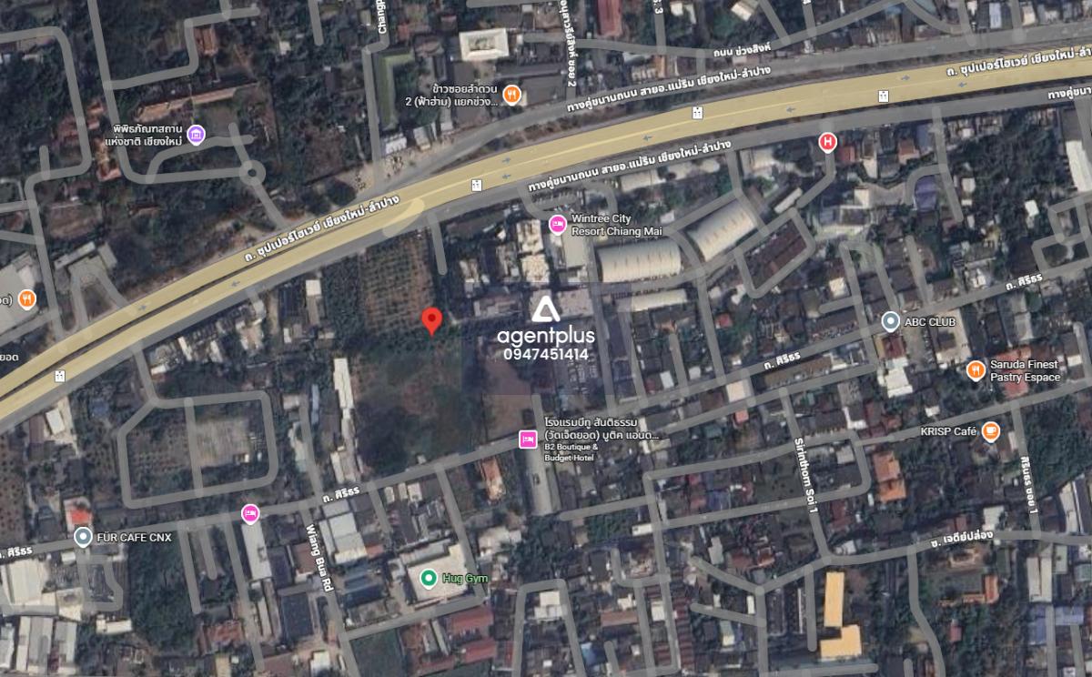 ขายที่ดินติดถนนใหญ่ แปลงสุดท้าย เพียง 3 นาทีถึง MAYA / Nimman และ 5 นาที Central Festival ใจกลางเชียงใหม่