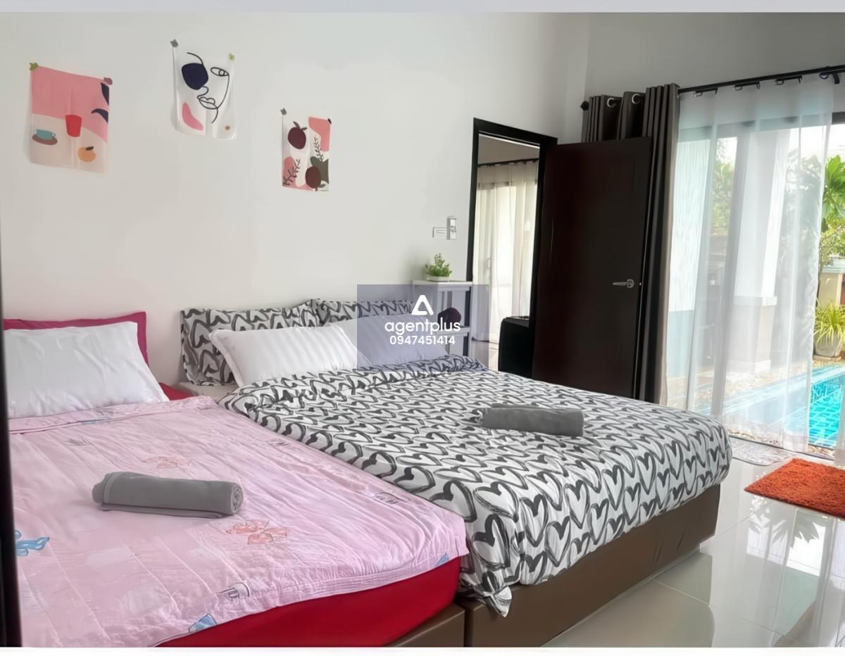 บ้านพูลวิลล่าสวยในโครงการ ราคาพิเศษ  Baan Dusit Pattaya View