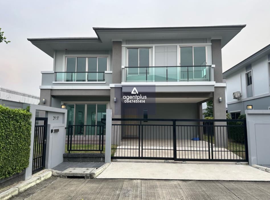 เดอะ ปาล์ม กรุงเทพกรีฑา – วงแหวน บ้านเดี่ยวแปลงมุม บ้านใหม่ไม่เคยเข้าอยู่ พื้นที่สวนกว้าง บรรยากาศส่วนตัว