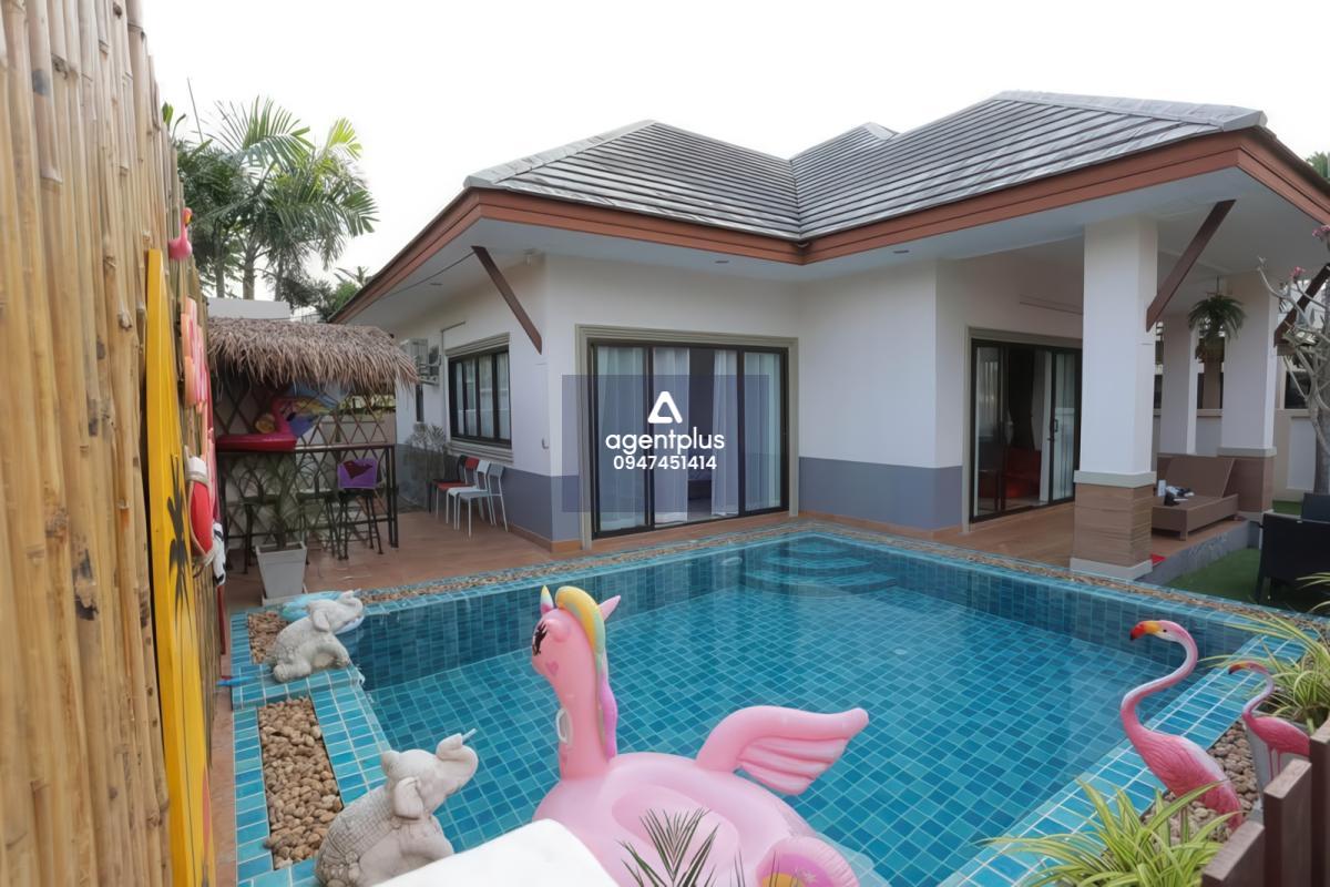บ้านพูลวิลล่าสวยในโครงการ ราคาพิเศษ  Baan Dusit Pattaya View