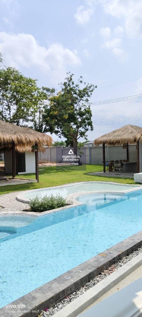 ให้เช่า Pool Villa ห้วยใหญ่ พัทยา 4ห้องนอน พื้นที่กว้างมาก เหมาะสำหรับผู้ต้องการพื้นที่เยอะๆและพักผ่อน