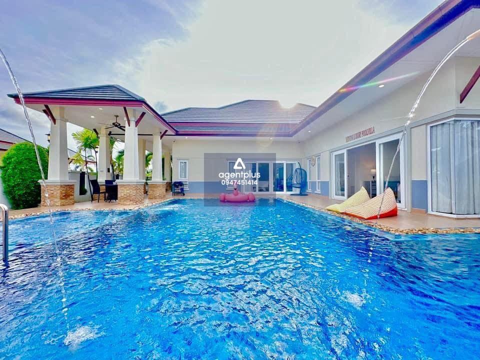 ขาย/ให้เช่าบ้านพูลวิลล่าในหมู่บ้านสุดหรู 4ห้องนอน ซอยวัดญาณสังวรวรวิหาร พัทยา