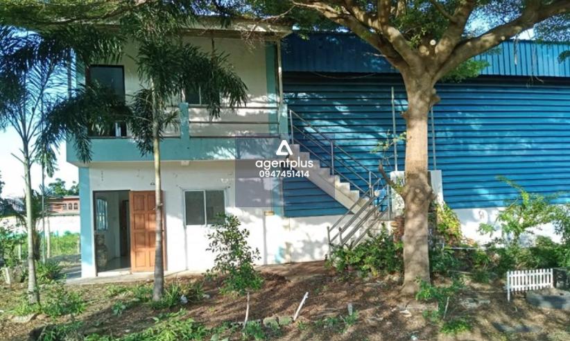 *ขาย ที่ดินพร้อมสิ่งปลูกสร้าง อยู่ติดถนนสายบ้านกลับ-หนองโดน