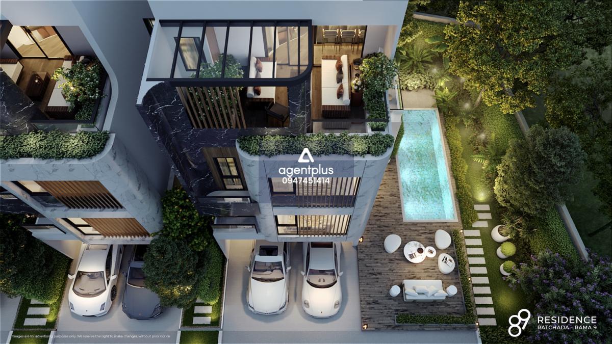 89 Residence | รัชดา - พระราม 9 บ้านพัก 4 ชั้นสุดหรู