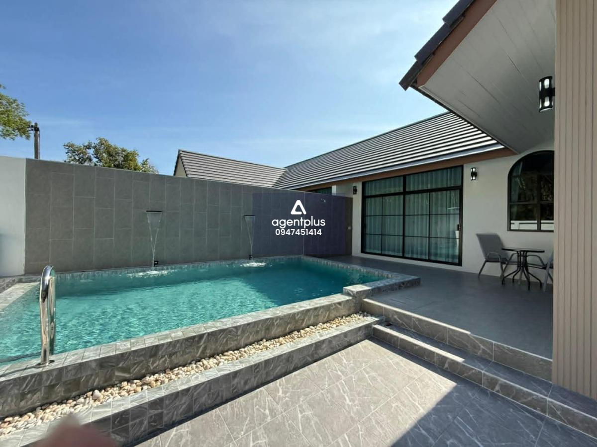 พูลวิลล่าให้เช่า พร้อมอยู่ ทำเลดี โซนสาคู ใกล้หาดในทอน ภูเก็ต