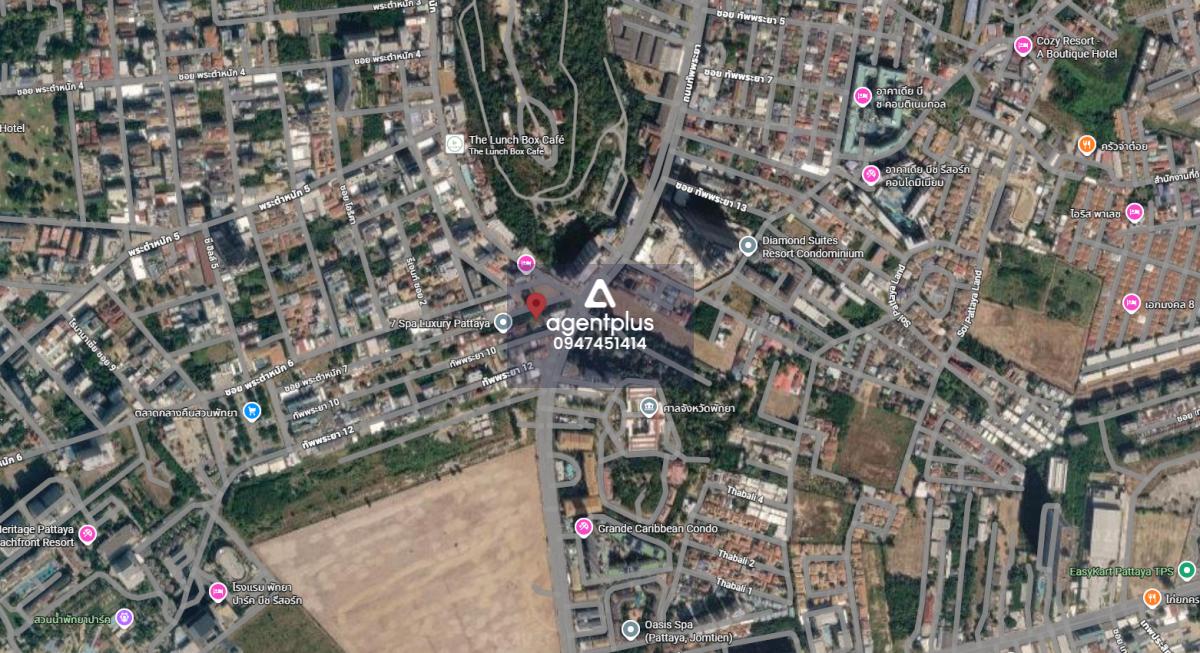 ขายที่ดิน ซอยทัพพระยา ทำเลเขาพระตำหนัก ศักยภาพสูง ใจกลางพัทยา