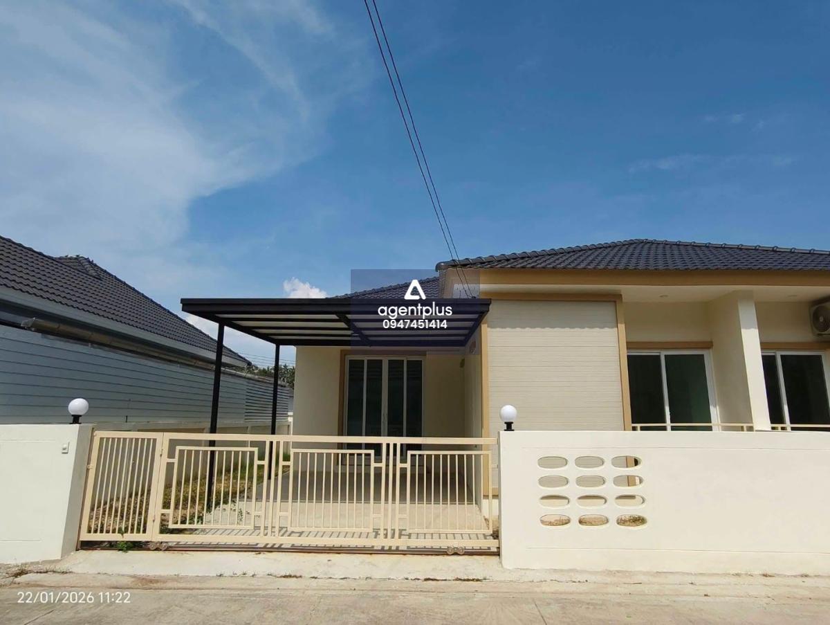 ขายบ้านแฝด 2 ห้องนอน ผ่อนตรง พัทยา – ตะเคียนเตี้ย ติดเทศบาล