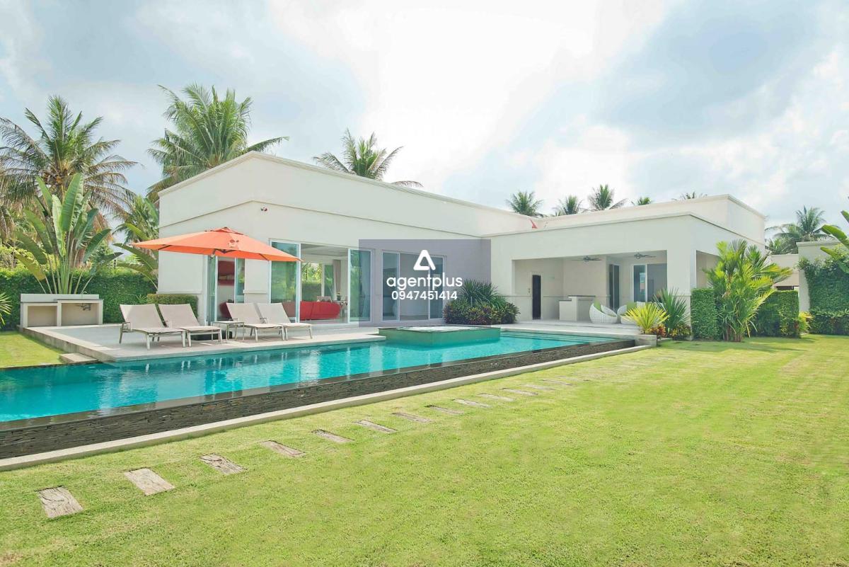 ขายบ้านพูลวิลล่าพร้อมสระว่ายน้ำส่วนตัว โครงการ เดอะ วินยาร์ด เฟส 3