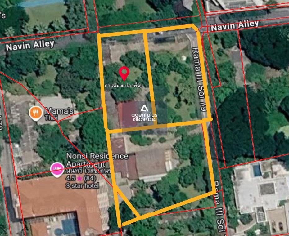 ขายที่ดินทำเลพระราม 3 – ช่องนนทรี กรุงเทพมหานคร ทำเลดี