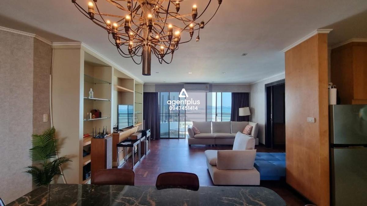 ให้เช่าคอนโดติดทะเล 3ห้องนอน โกลเด้นแซนด์ บีชไซด์ คอนโดมิเนียม วิวทะเลสวย