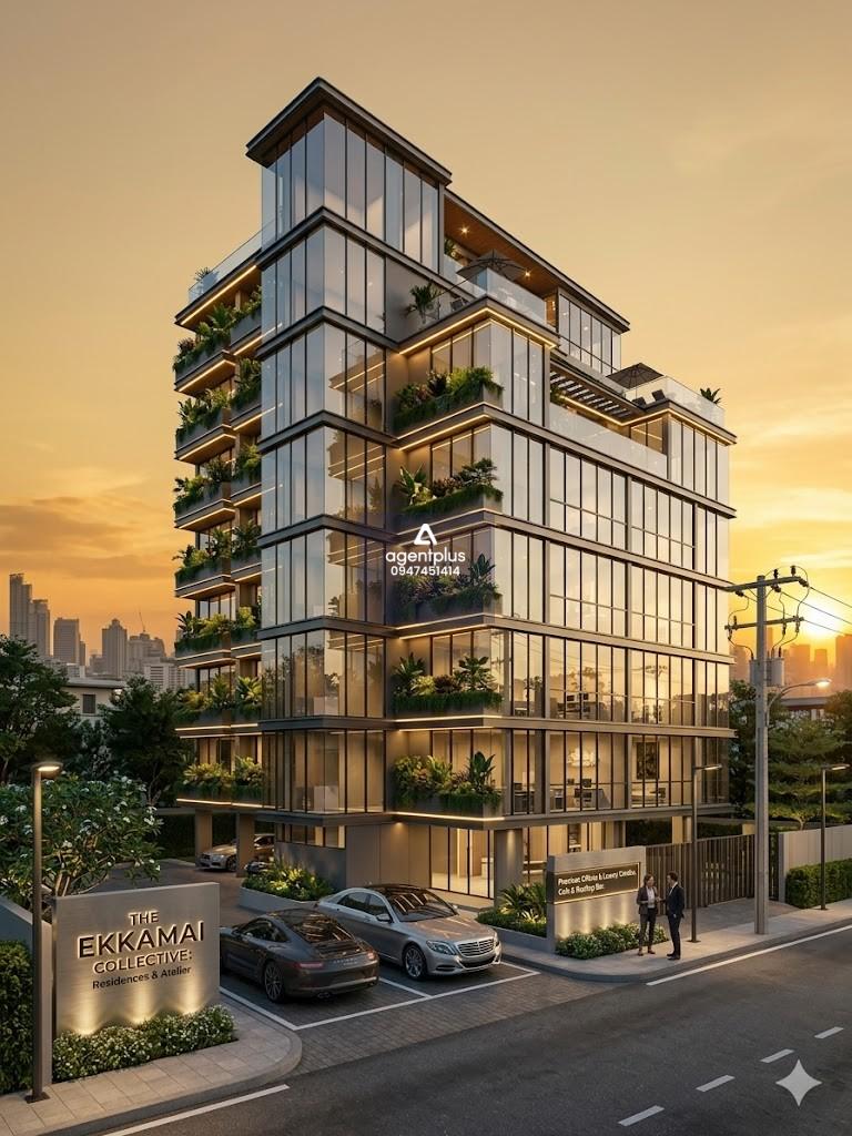 ขายอาคาร 8 ชั้น ทำเลเอกมัย–ปรีดีพนมยงค์ ศักยภาพสูง เหมาะลงทุน พัฒนาโครงการ หรือสำนักงานใหญ่