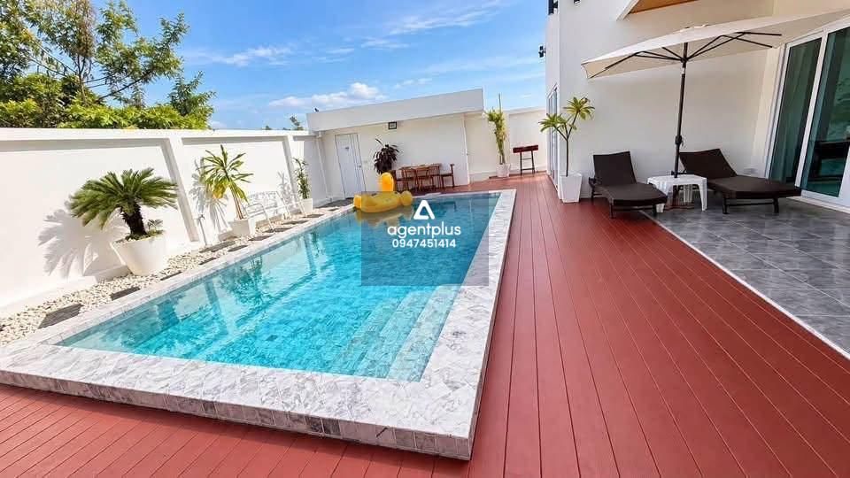 ให้เช่าพูลวิลล่า 4 ห้องนอน ทุ่งกลม-ตาลหมัน พัทยา  สระส่วนตัว ทำ Pool Villa รายวันได้