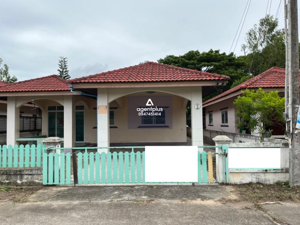 บ้านเดี่ยว โครงการอุไรโฮม ทำเลดี ติดถนนสายกระทิงลาย-ปลวกเกตุ อยู่ในย่านชุมชน