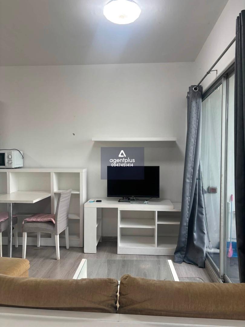 ให้เช่าคอนโด 1 ห้องนอน ใกล้รถไฟฟ้า 3 สาย เฟอร์ครบ ห้องริม วิวโล่ง พร้อมเข้าอยู่