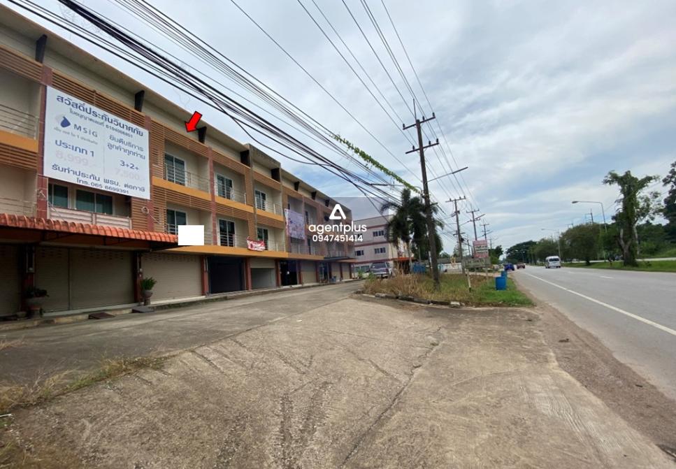 อาคารพาณิชย์ โครงการธีรกาญจน์ แกลง อาคารพาณิชย์ 3 ชั้น ติดถนนสุขุมวิท (ทล.3) การคมนาคมสะดวก