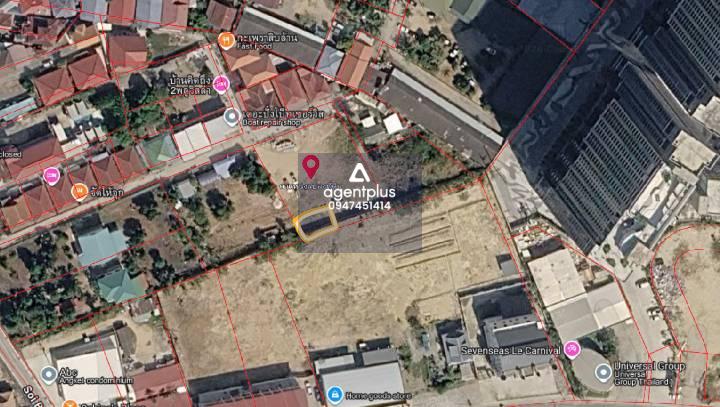 แปลงที่ 8 ขายที่ดินเปล่าพร้อมสร้าง ทำเลหาดจอมเทียน ห่างหาดประมาณ 3-5 นาที พัทยา