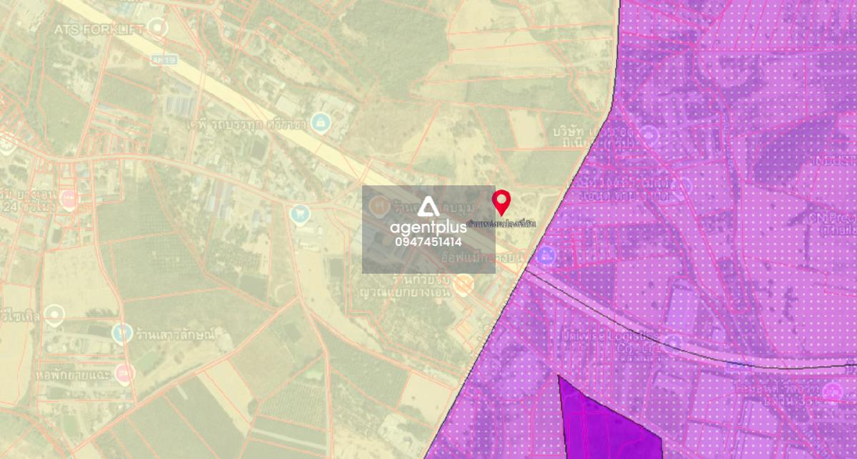 ขายที่ดินเปล่า ผังสีเหลืองอ่อน ติดถนนใหญ่ 331 บ่อวิน ศรีราชา ชลบุรี