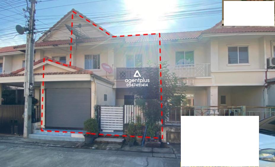 ทาวน์เฮ้าส์ 2 ชั้น โครงการพฤกษาพนาลี 36 ฉะเชิงเทรา