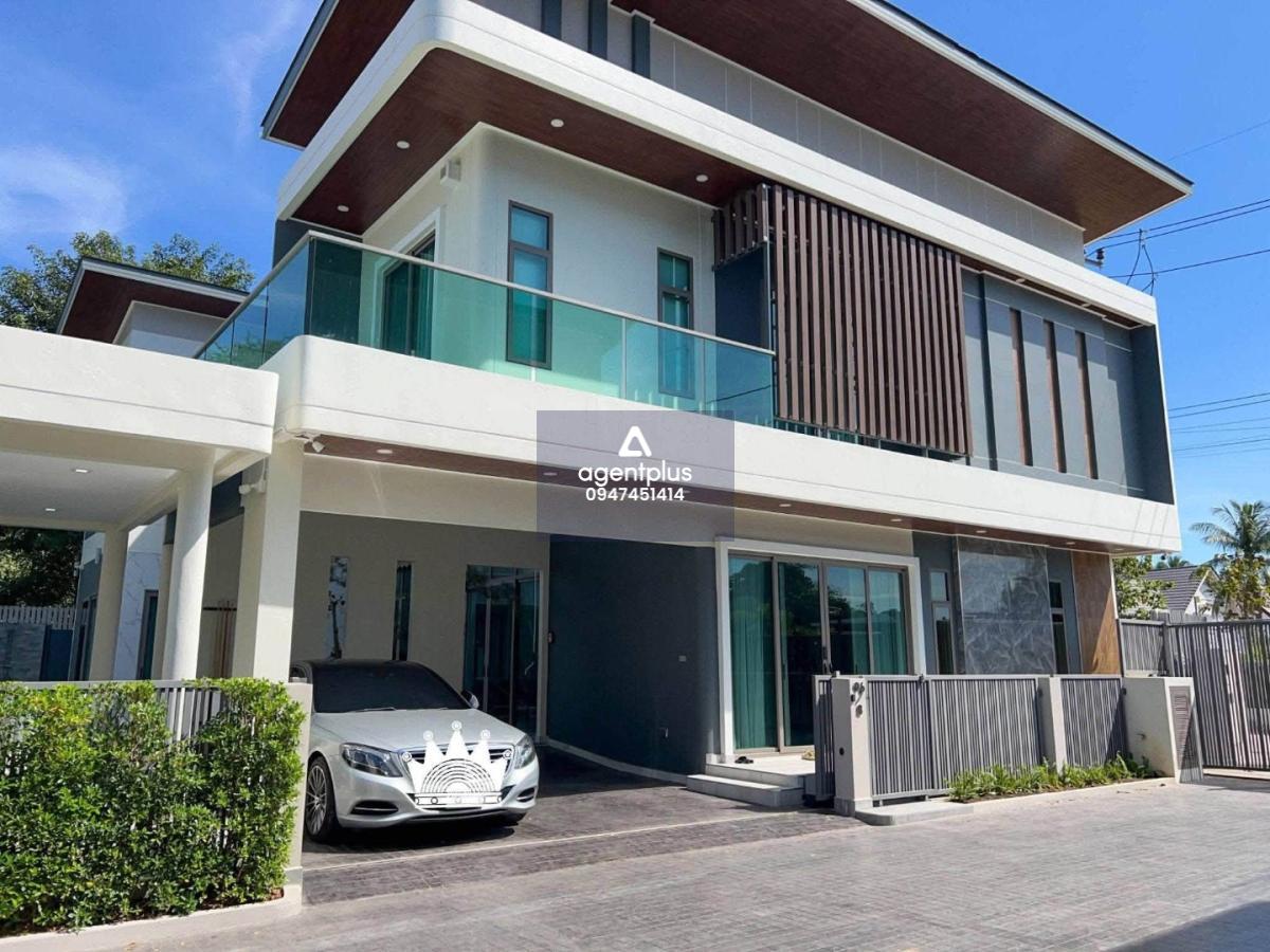  ขาย/ให้เช่าบ้านหรู 5 ห้องนอน มาบประชัน พัทยา สระว่ายน้ำระบบเกลือ พร้อมครัวยุโรปและครัวไทยแยก ตกแต่งครบ พร้อมเข้าอยู่