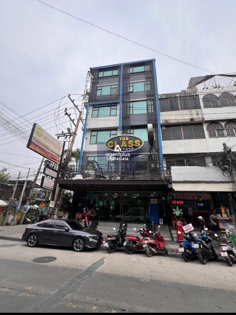 *อาคารให้เช่า ใกล้ถนนคนเดินพัทยา ทำเลทองห่างจาก Walking Street เพียง 200 เมตร