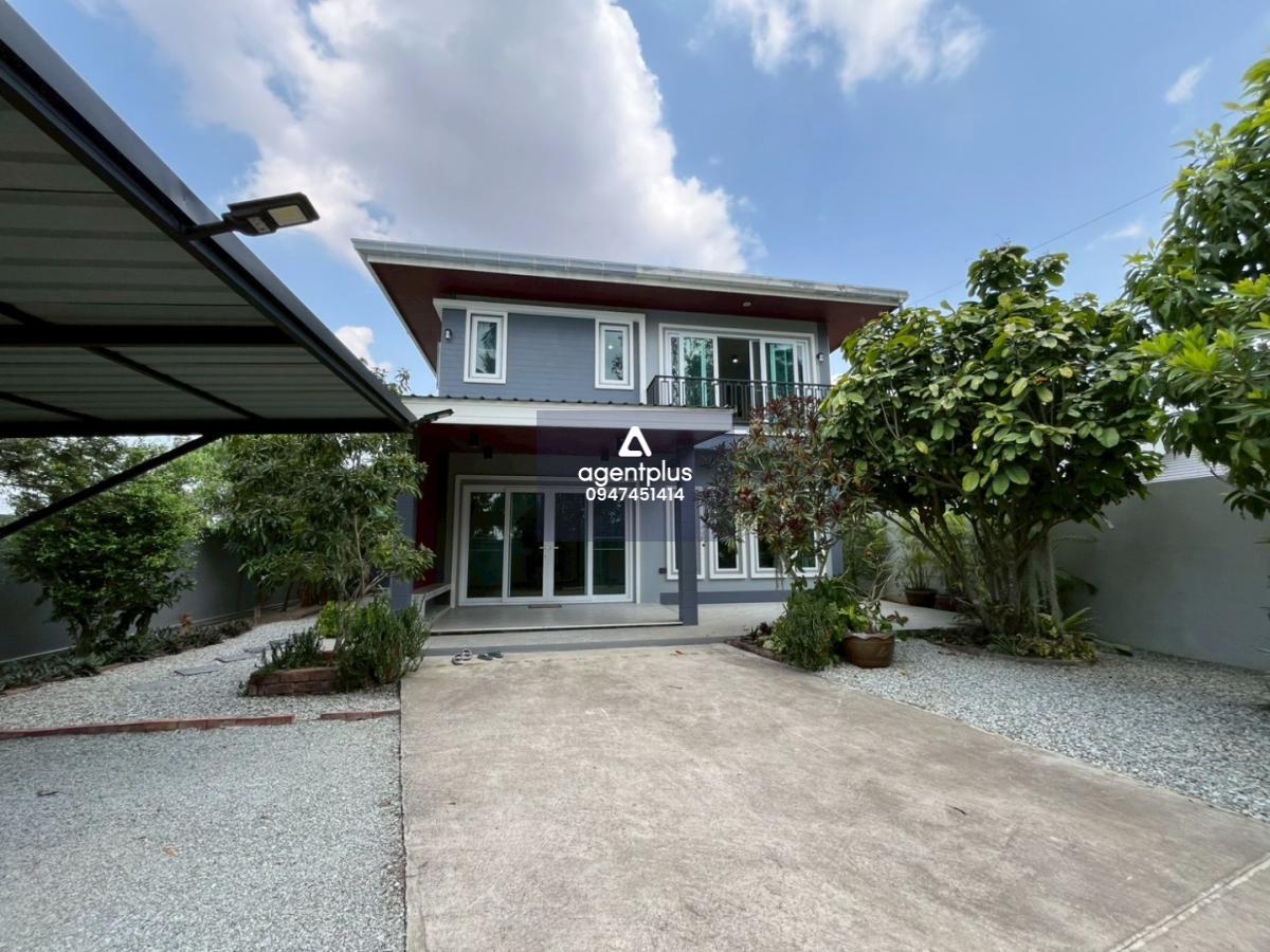 ขายบ้านเดี่ยวสร้างใหม่ 100 ตารางวา ซอยแยกกำนัล ถนนห้วยใหญ่