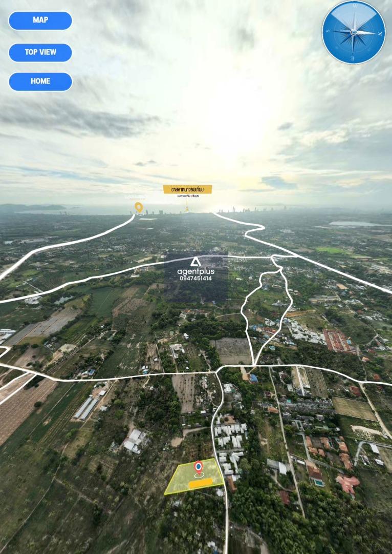  ขายที่ดินทำเลดี ห้วยใหญ่ พัทยา | แปลง H3
