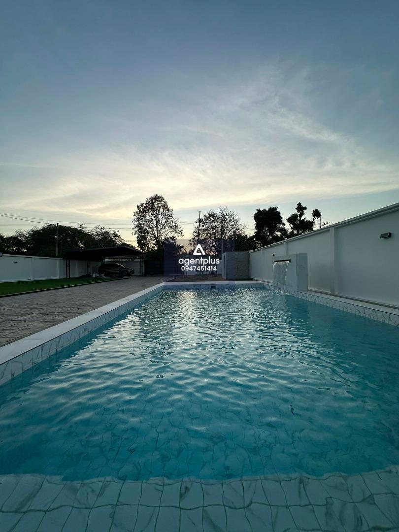 บ้านเดี่ยวพร้อมสระว่ายน้ำส่วนตัว | โซนพัทยา (ซอยฟาร์มจระเข้)