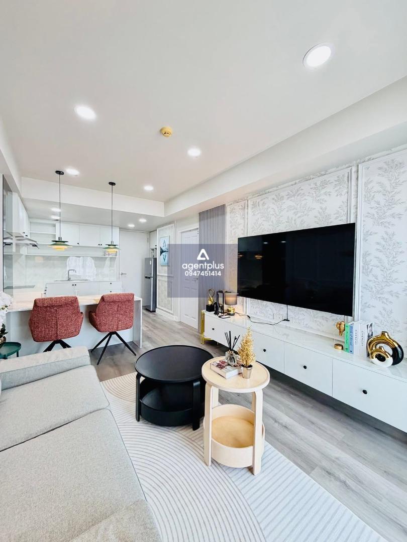 ขายคอนโด The Mountain Condo เขาตาโล ห้องมุม วิวสระ ตกแต่งใหม่ Built-in ทั้งห้อง พร้อมเข้าอยู่