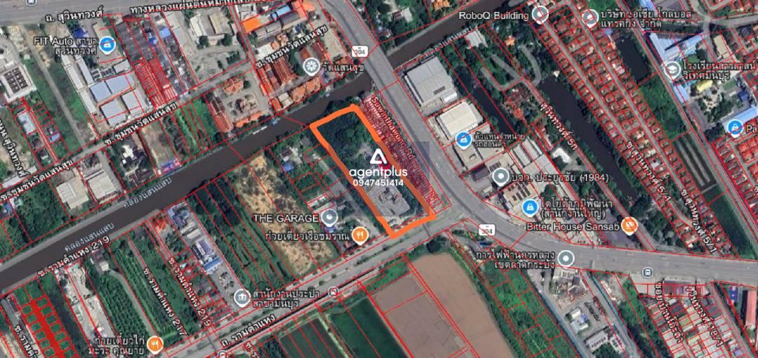 ให้เช่าที่ดินติดถนนรามคำแหง – แยกลำสาลี (Interchange รถไฟฟ้า)