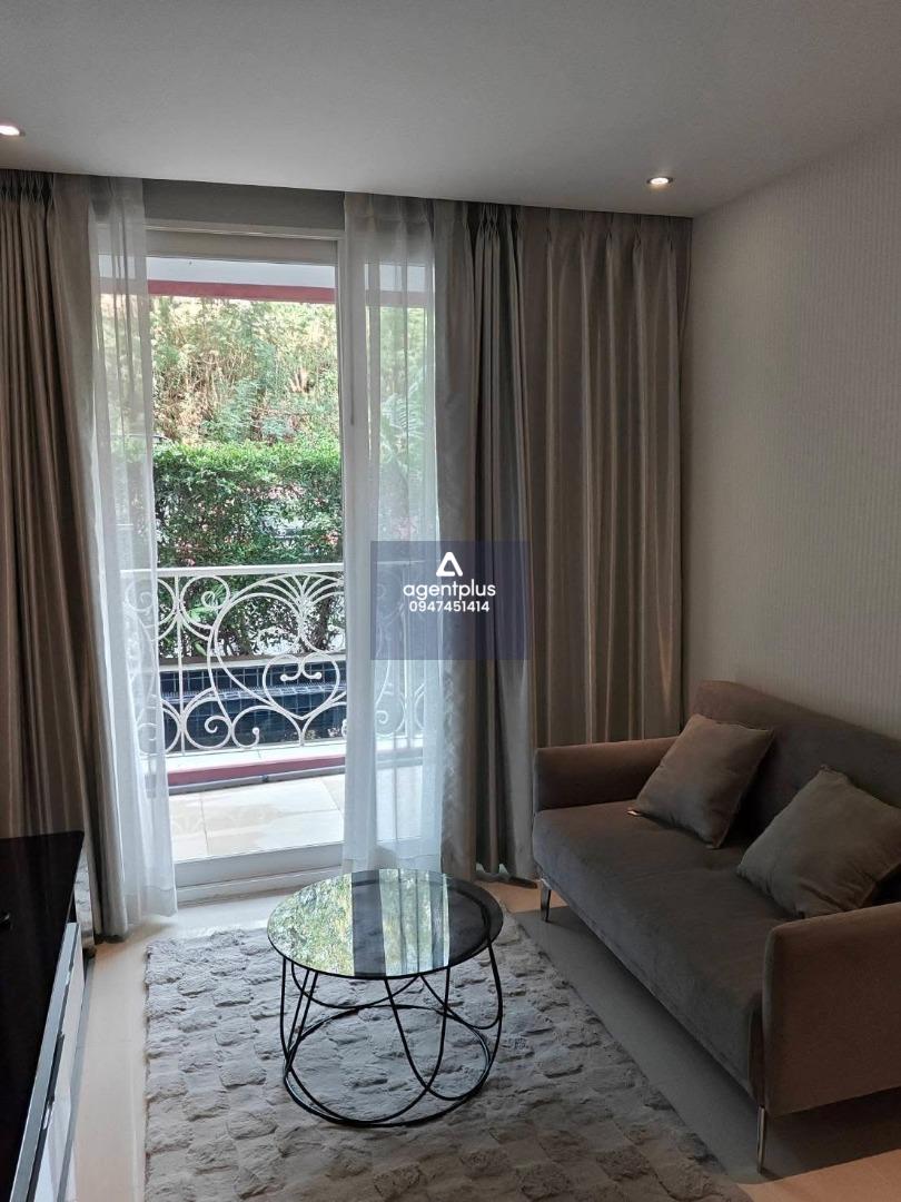 ให้เช่าคอนโด Grand Caribien พระตำหนัก วิวสระ เฟอร์ครบ