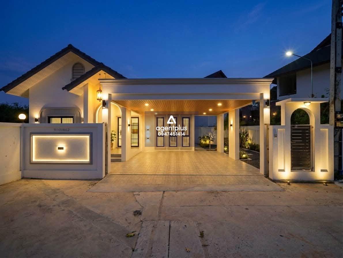 ขายบ้านเดี่ยว 2 ห้องนอน พัทยา | พื้นที่กว้าง เป็นส่วนตัว ใกล้สุขุมวิท 500 เมตร