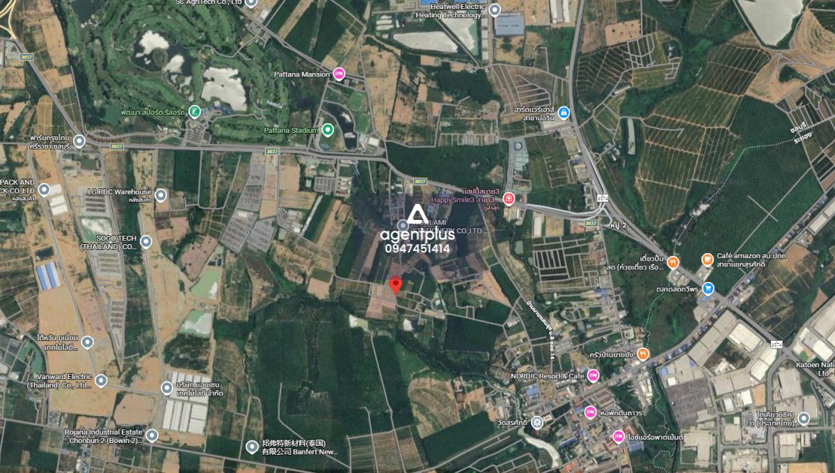 ขายที่ดินแปลงใหญ่ ผังสีม่วงลาย เขาคันทรง ศรีราชา