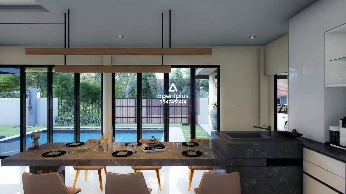 ขายพูลวิลล่าใหม่ 3 ห้องนอน 4 ห้องน้ำ ทุ่งกลม–ตาลหมัน พัทยา พร้อมเฟอร์ Built-in ทั้งหลัง