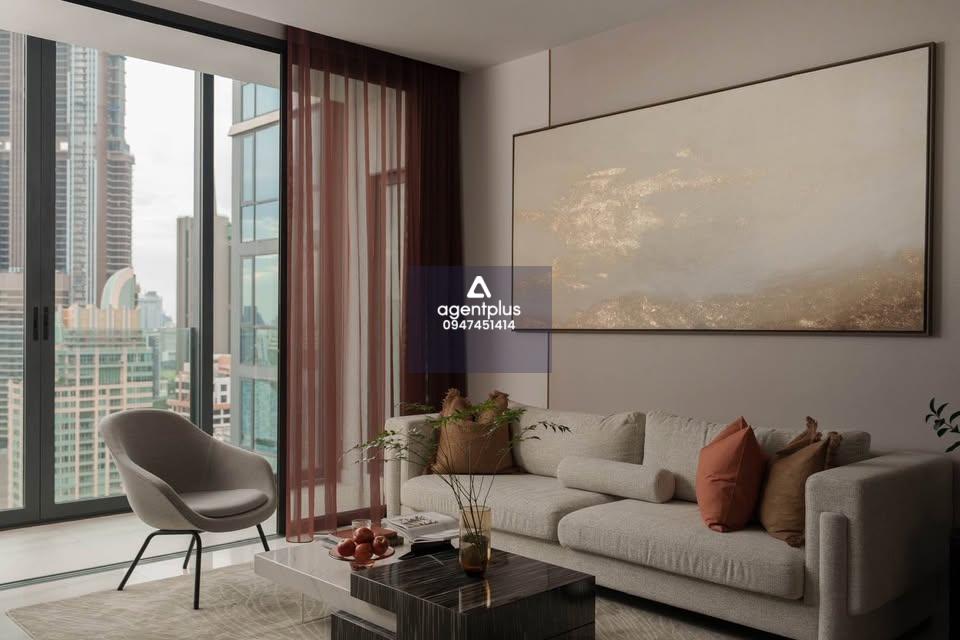 🏢 ให้เช่าคอนโด 2 ห้องนอน ย่านสาทร ใกล้ One Bangkok พร้อมเข้าอยู่