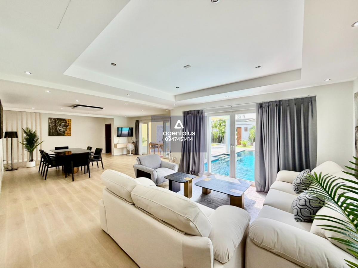 วิลล่าพร้อมสระว่ายน้ำส่วนตัวให้เช่า พัทยา