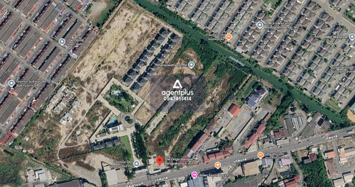 ขายที่ดินติดถนนเทศบาล ผังสีส้ม บางประกง ฉะเชิงเทรา