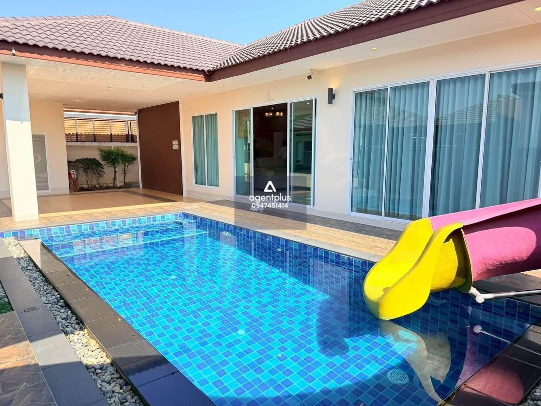ขาย/ให้เช่าบ้านเดี่ยวพูลวิลล่าหลังมุม | Garden Ville 5 ห้วยใหญ่