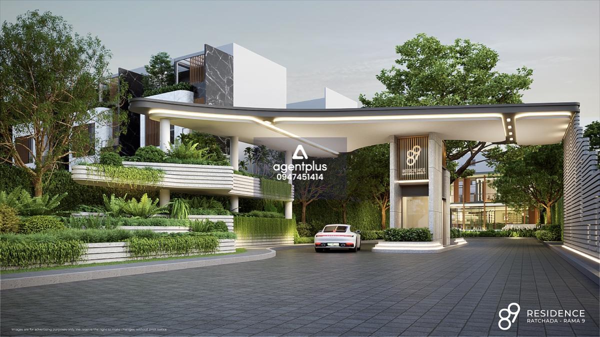 89 Residence | รัชดา - พระราม 9 บ้านพัก 4 ชั้นสุดหรู