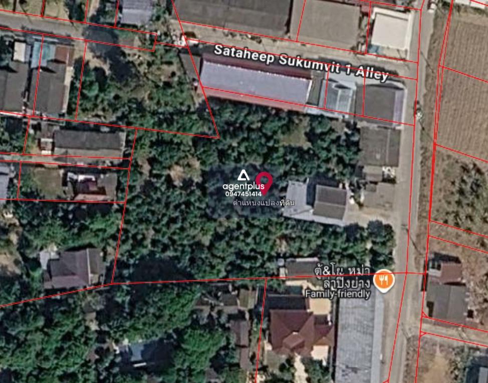 ขายที่ดินสัตหีบ ทำเลดีใกล้ถนนสุขุมวิทเพียง 300เมตร
