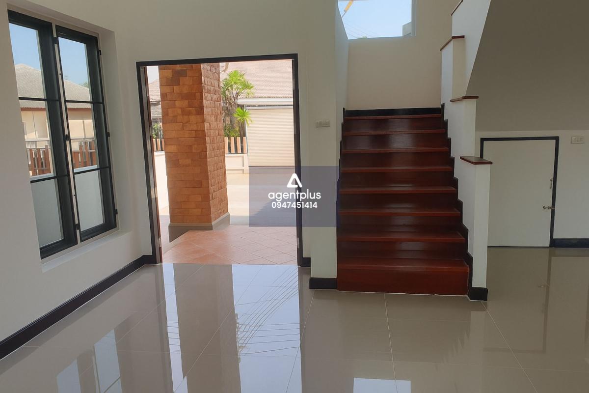 บ้านเดี่ยว 2 ชั้น โครงการโพธิ์วิลล์ ปรับปรุงใหม่ ห่างจากถนนบางปะกง-ฉะเชิงเทรา ประมาณ 1.6 กม. การเดินทางสะดวก