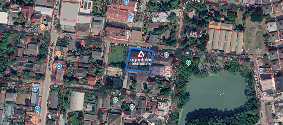ขายที่ดินพร้อมสิ่งปลูกสร้าง บ้านเดี่ยวชั้นเดียว ทำเลศักยภาพ
