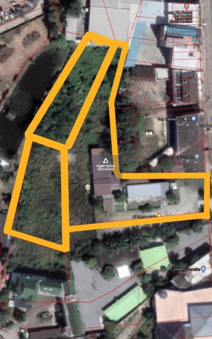 *ขายที่ดินทำเลดีมาก ผังเมืองสีแดง ติดถนนสุขุมวิท พัทยา
