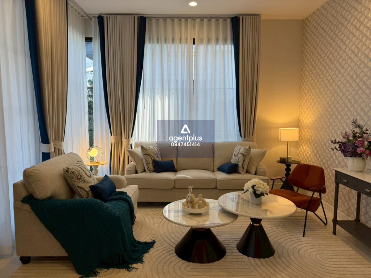 บ้านเดี่ยวหรู นาราสิริ พหล-วัชรพล บ้านใหม่ ไม่เคยเข้าอยู่ แต่งครบ พร้อมอยู่